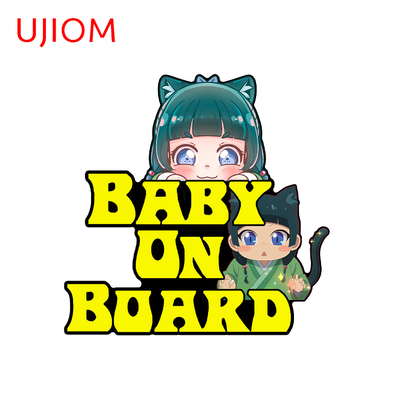 Baby Nursery Panelling - UJIOM Kawaii สไตล์ MaoMao Meow Decals