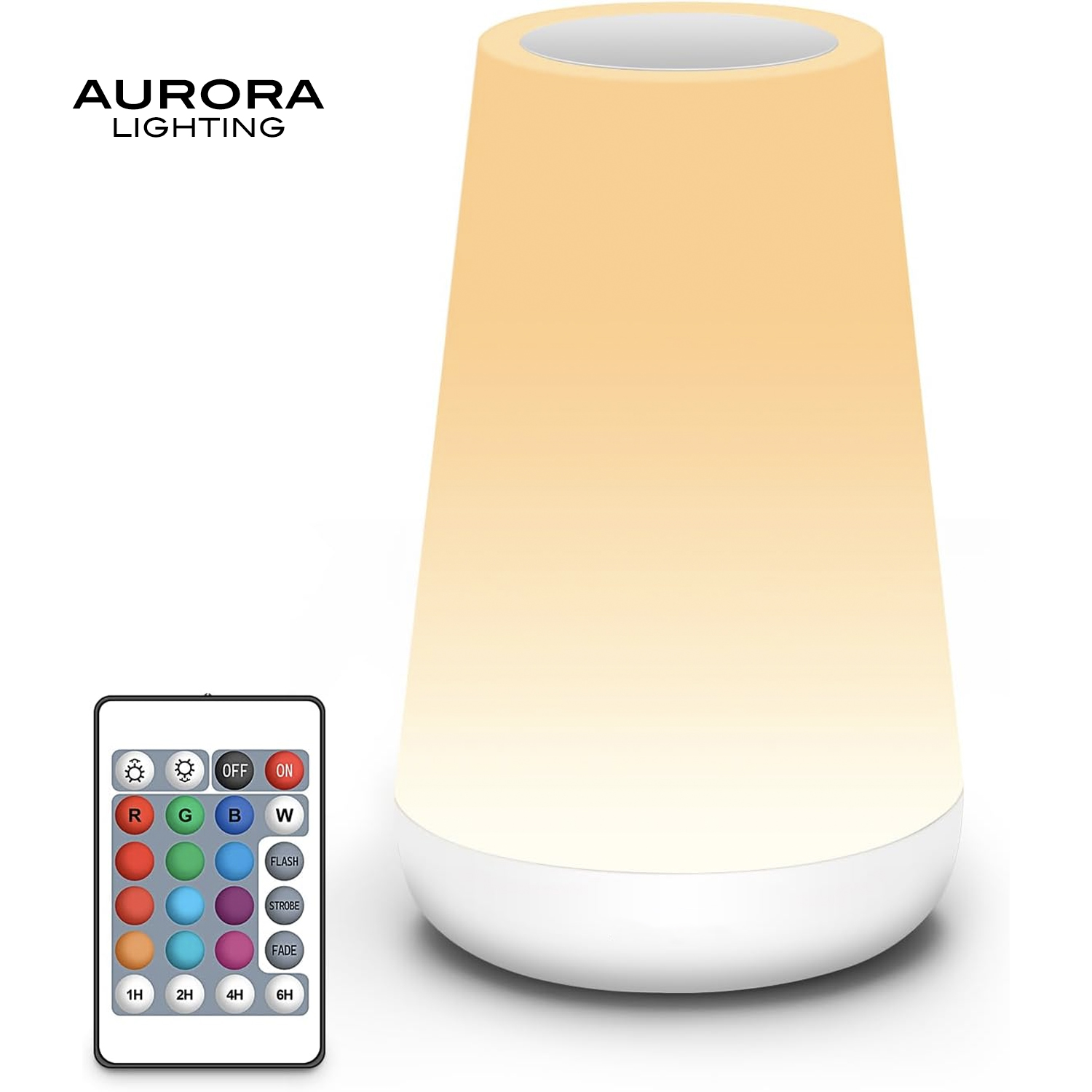 Baby Nursery Colors - ไฟกลางคืน AURORA LIGHTING สำหรับห้องนอน โคมไฟข้างเตียงสำหรับเด็กอ่อน ไฟ