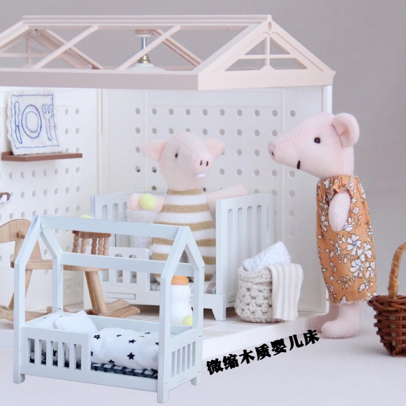 เตียงเด็กไม้ขนาด 1:12, เตียงสำ - Baby Nursery Age บทวิจารณ์และราคา