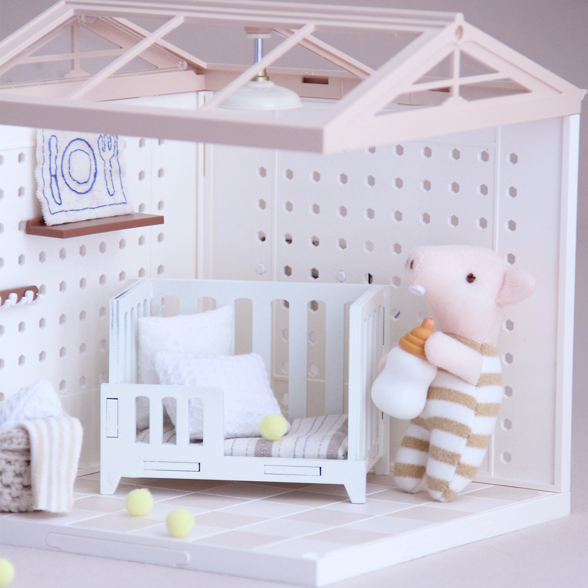 เตียงเด็กไม้ขนาด 1:12, เตียงสำ - Baby Nursery Age บทวิจารณ์และราคา