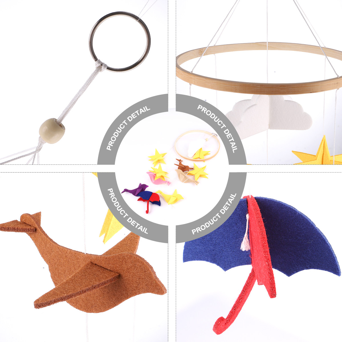 ของตกแต่งแขวนเปลเด็ก 1 ชิ้น โม - Baby Nursery Hanging Decor บทวิจารณ์และราคา