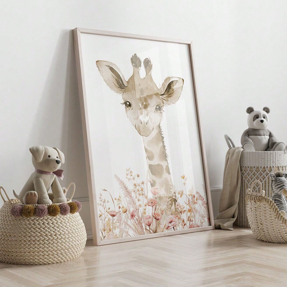 ชุดภาพตกแต่งผนังห้องเด็กอ่อนพร - Baby Nursery Kids บทวิจารณ์และราคา