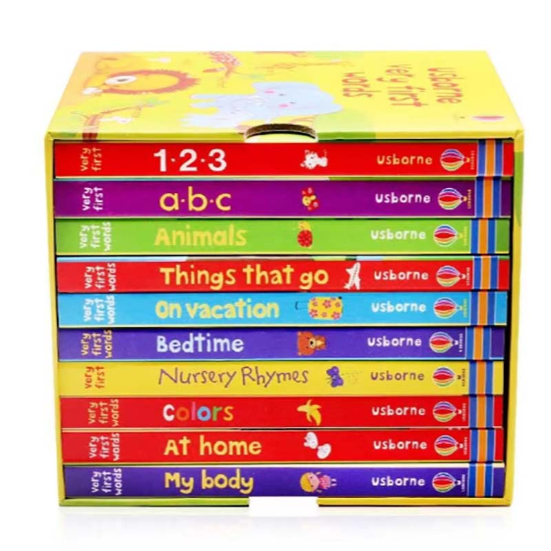 Usborne Very First Words 10 ชุ - Baby Nursery Age บทวิจารณ์และราคา