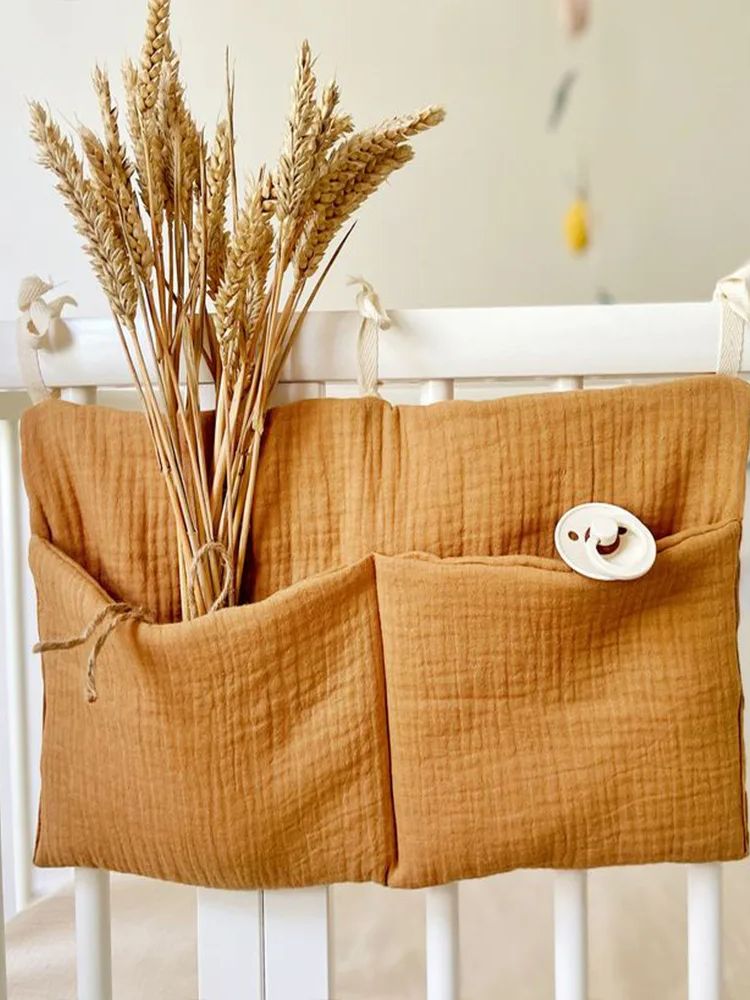 Baby Crib Organizer Cot Caddy  - Baby Nursery Uniform บทวิจารณ์และราคา
