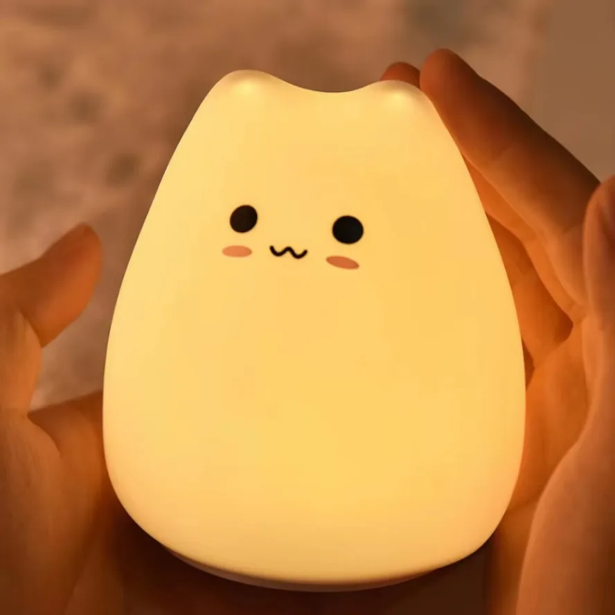 LED Night tlight 7 สีนุ่มน่ารั - Baby Nursery Colors บทวิจารณ์และราคา