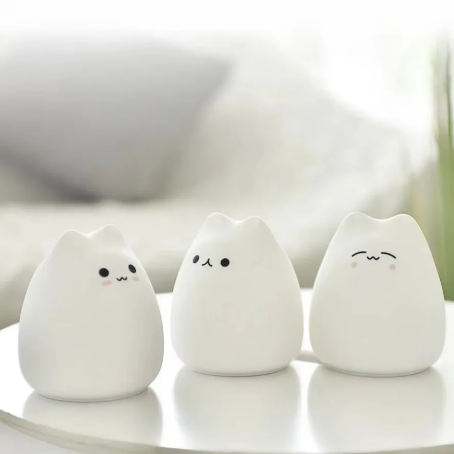 LED Night tlight 7 สีนุ่มน่ารั - Baby Nursery Colors บทวิจารณ์และราคา