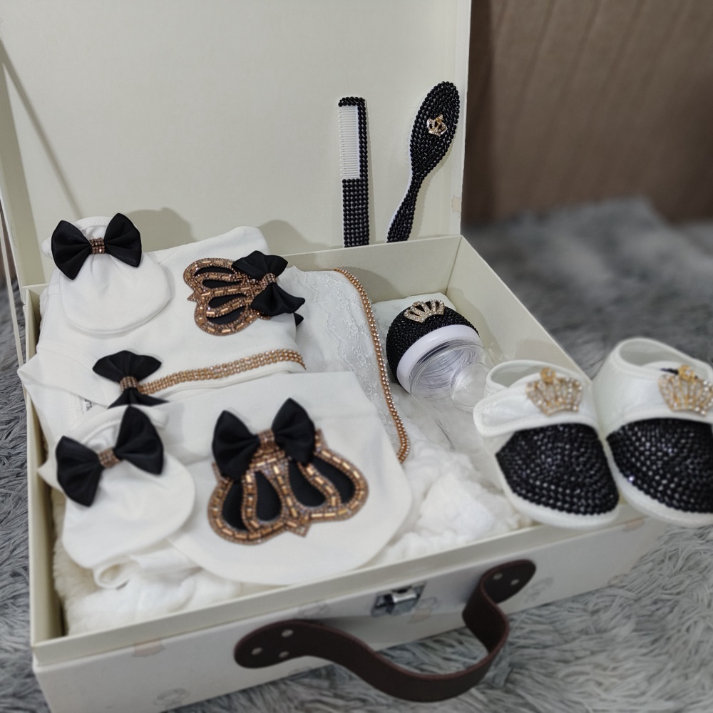 Dollbling สีดําทองทารกแรกเกิด  - Baby Nursery Uniform บทวิจารณ์และราคา