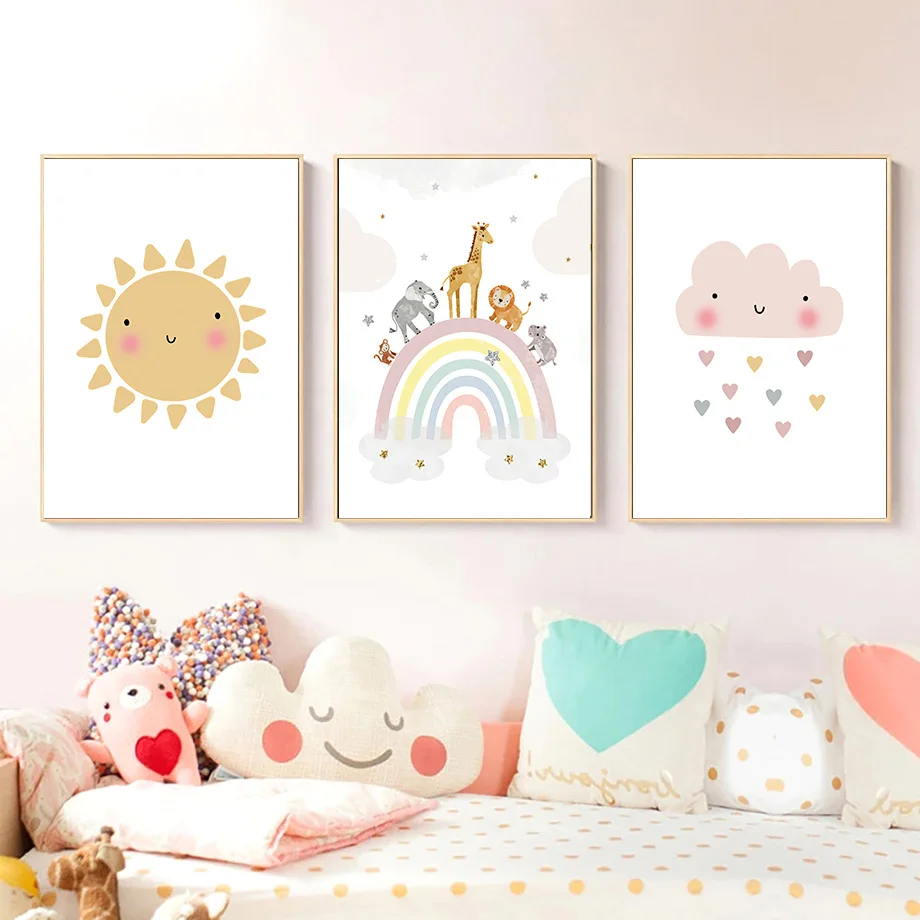 ยีราฟ ช้าง บอลลูนลมร้อน ดวงอาท - Baby Nursery Hanging Decor บทวิจารณ์และราคา