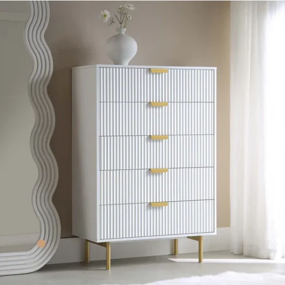 สไตล์โมเดิร์นขนาดใหญ่พื้นที่ไม - Drawer Dresser White บทวิจารณ์และราคา