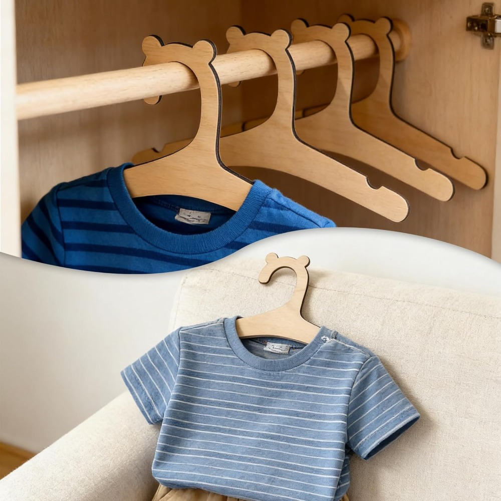 10/20 ชิ้น ราวแขวนเสื้อผ้าเด็ก - Baby Nursery Uniform บทวิจารณ์และราคา