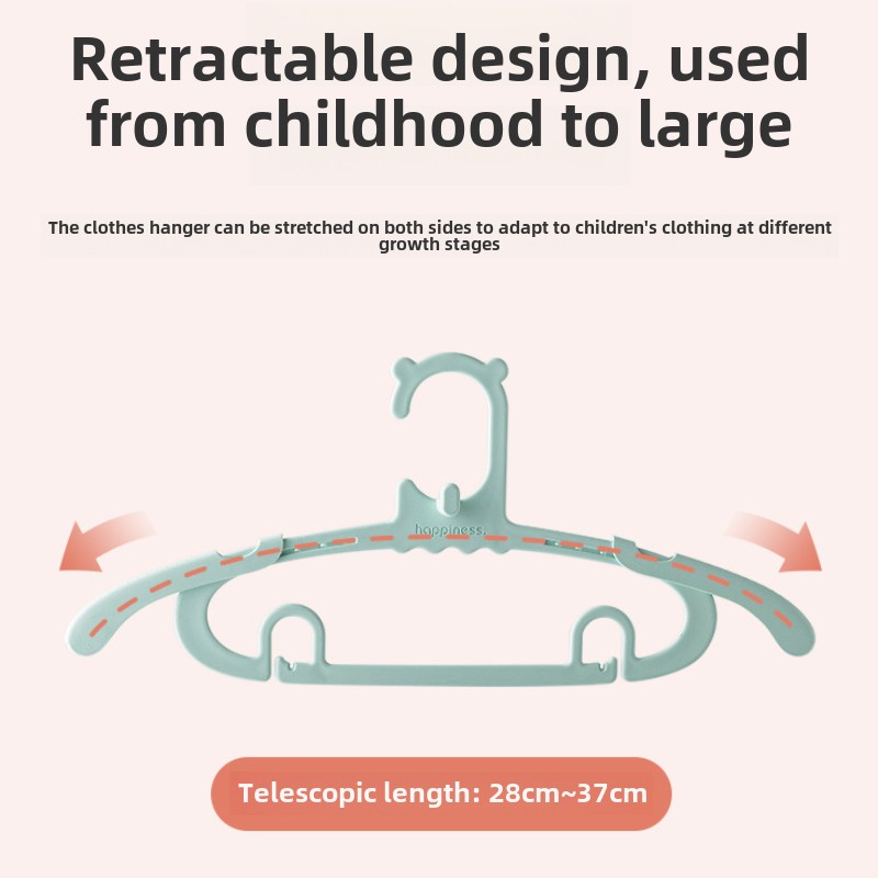 10 ชิ้นไม้แขวนเสื้อเด็กปรับเด็ - Baby Nursery Uniform บทวิจารณ์และราคา