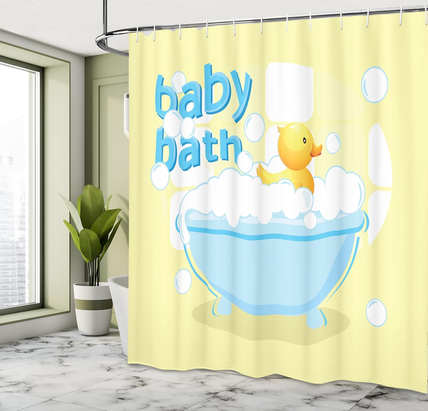 ม่านอาบน้ำเด็กสีเหลือง ดีไซน์ส - Baby Nursery Curtains บทวิจารณ์และราคา