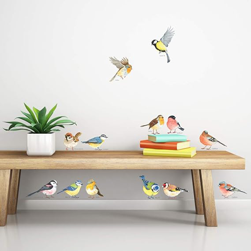 13 ชิ้น Little Birds สติ๊กเกอร - Baby Nursery Panelling บทวิจารณ์และราคา