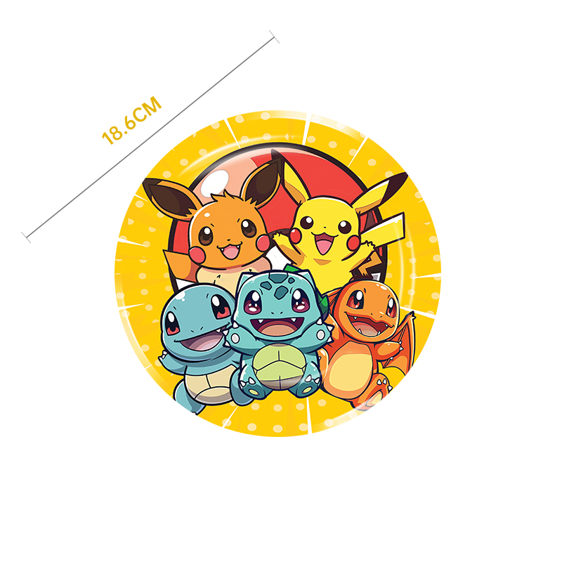 Pokemon วันเกิด Party Disposab - Baby Nursery Ornaments บทวิจารณ์และราคา