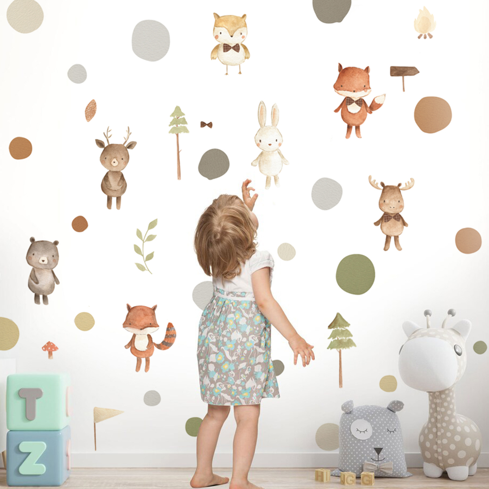 การ์ตูนสุนัขจิ้งจอกน่ารักสัตว์ - Baby Nursery Furniture บทวิจารณ์และราคา