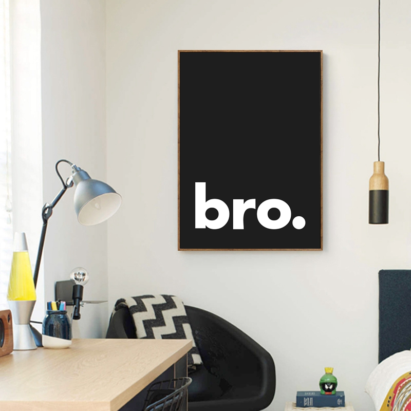 Bro. พิมพ์ Minimalist วิชาการพ - Baby Nursery Letters บทวิจารณ์และราคา