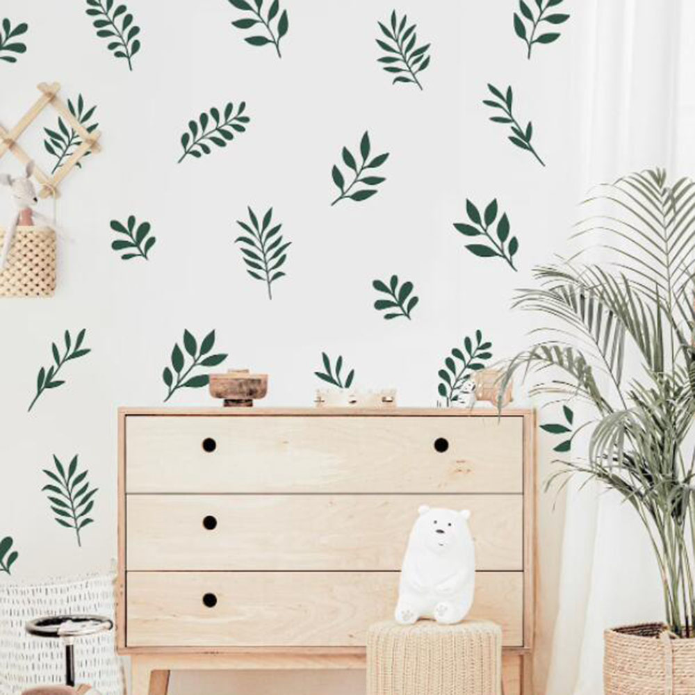 41 ชิ้น Botanical Leaf สติ๊กเก - Baby Nursery Furniture บทวิจารณ์และราคา