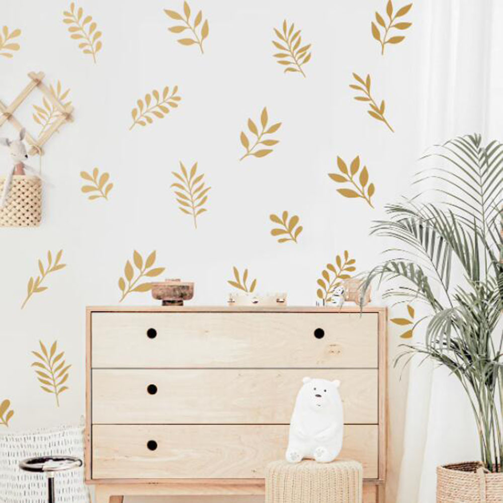41 ชิ้น Botanical Leaf สติ๊กเก - Baby Nursery Furniture บทวิจารณ์และราคา