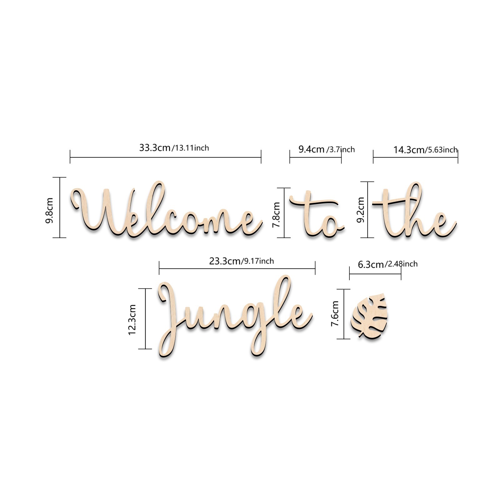 ป้ายไม้ต้อนรับสู่ป่า - ของตกแต - Baby Nursery Themes บทวิจารณ์และราคา
