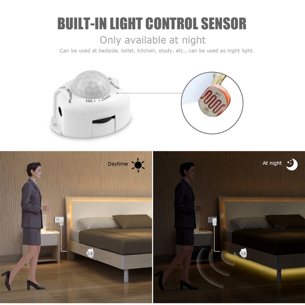 ไฟ LED แบบไร้สายพร้อมเซ็นเซอร์ - Drawer Dresser White บทวิจารณ์และราคา