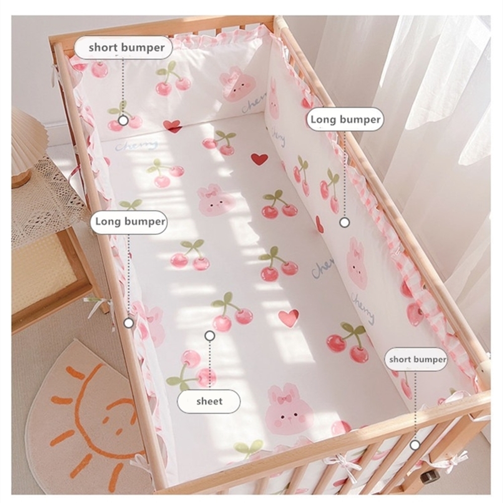 ชุดเครื่องนอนเด็กอ่อน 5 ชิ้น ช - Baby Nursery Girl Room บทวิจารณ์และราคา
