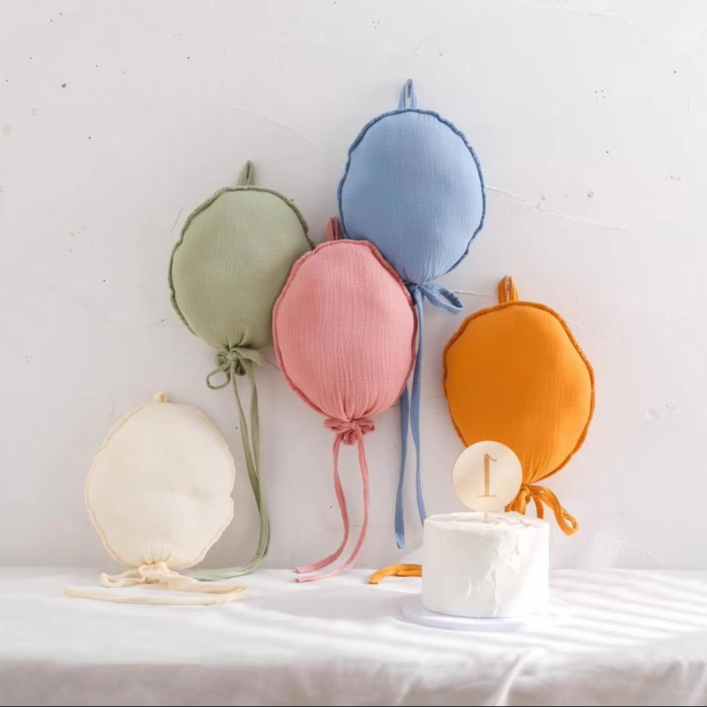 ของตกแต่งผนังลูกโป่งผ้าเนื้อนุ - Baby Nursery Hanging Decor บทวิจารณ์และราคา