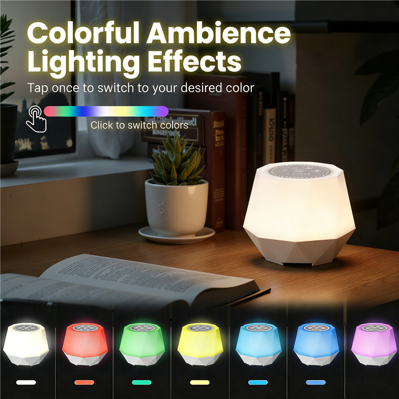 เครื่องเสียงไวท์นอยส์พร้อมไฟกล - Baby Nursery Colors บทวิจารณ์และราคา