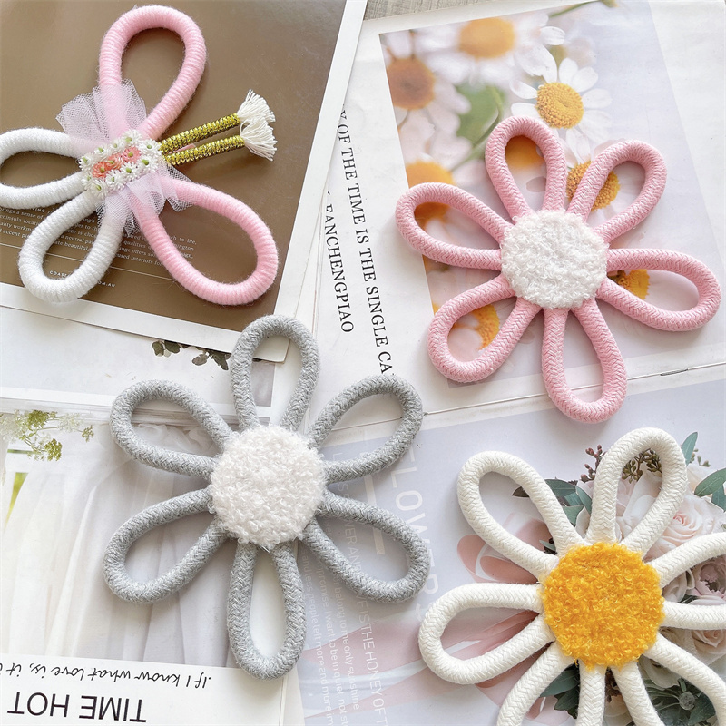 เชือกคอตตอนทอรูปดอกเดซี่ประดับ - Baby Nursery Hanging Decor บทวิจารณ์และราคา