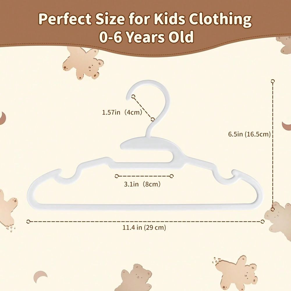 70 100 แพ็คไม้แขวนเสื้อเด็ก ไม - Baby Nursery Kids บทวิจารณ์และราคา