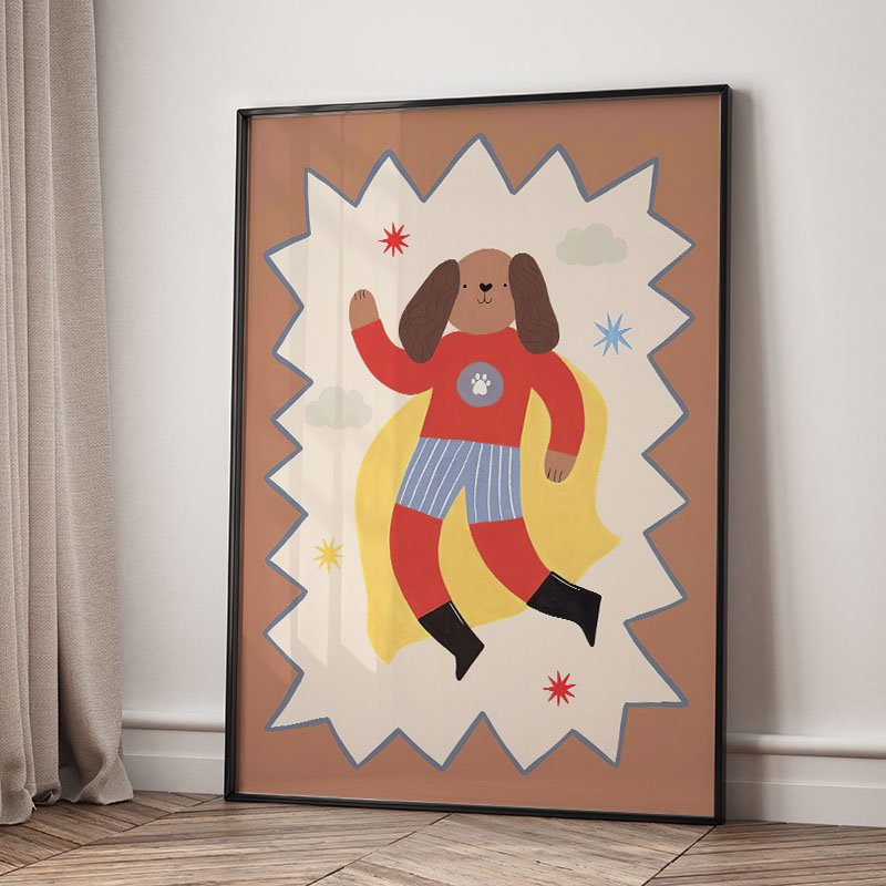 ภาพวาดการ์ตูนตลกๆ สุดเท่ห์ สำห - Baby Nursery Kids บทวิจารณ์และราคา
