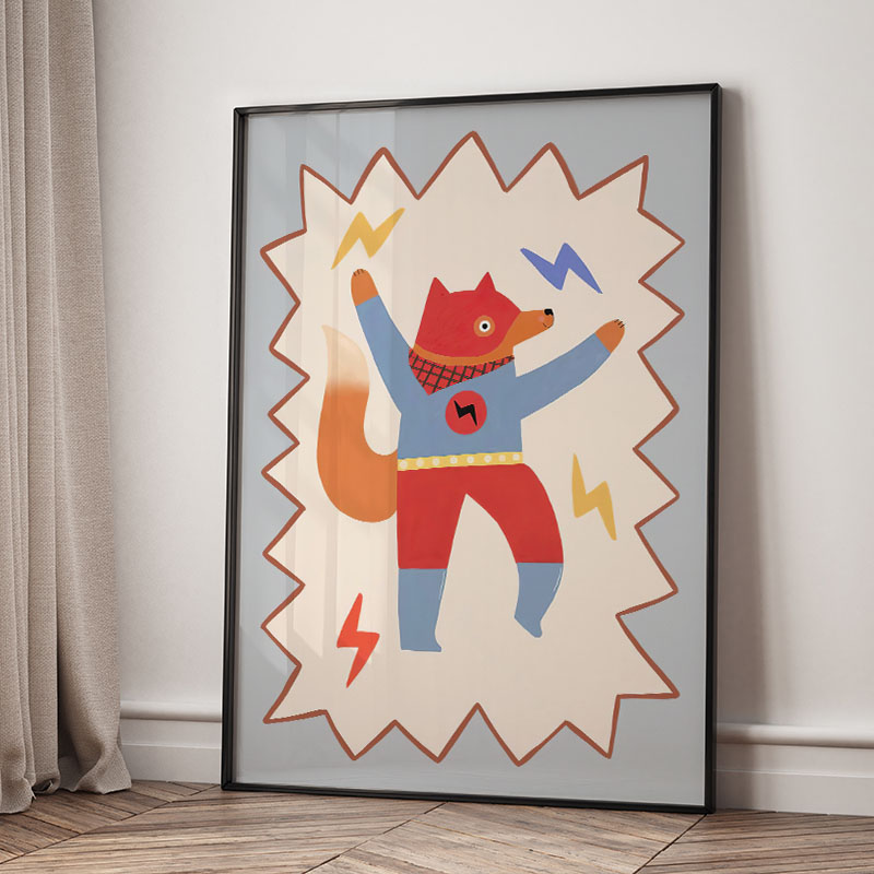 ภาพวาดการ์ตูนตลกๆ สุดเท่ห์ สำห - Baby Nursery Kids บทวิจารณ์และราคา