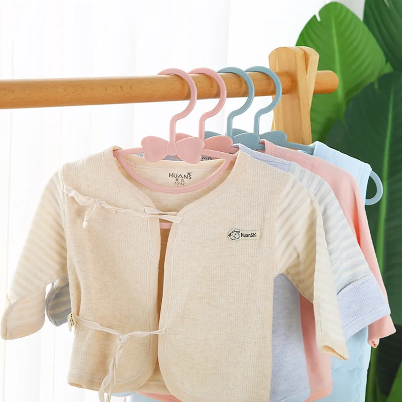 5-50Pcs ไม้แขวนเสื้อเด็กพลาสติ - Baby Nursery Uniform บทวิจารณ์และราคา